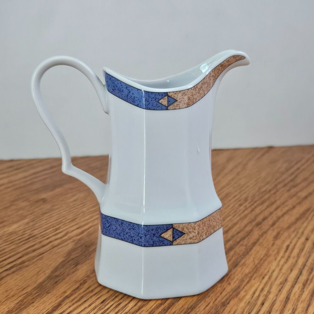 Christopher Stuart Diamond Optic Fine China Creamer Y0054 Discontinued